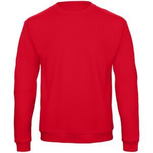 B&C Adults Unisex ID. 202 50/50 Sweatshirt / Red